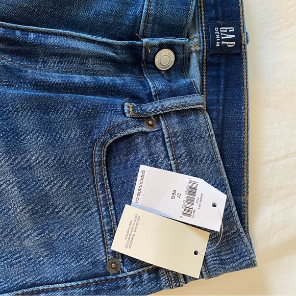 Gap True Skinny jeans. Size 27, blue. - Picture 4 of 6